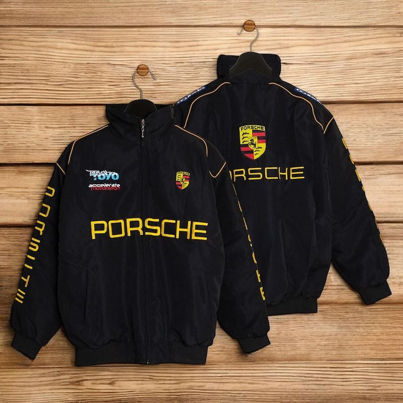 F1 Porche Racing Jacket Embroidery|| Streetwear